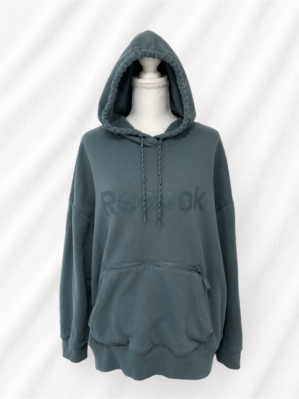 Reebok Dark Teal Hooded Sweatshirt